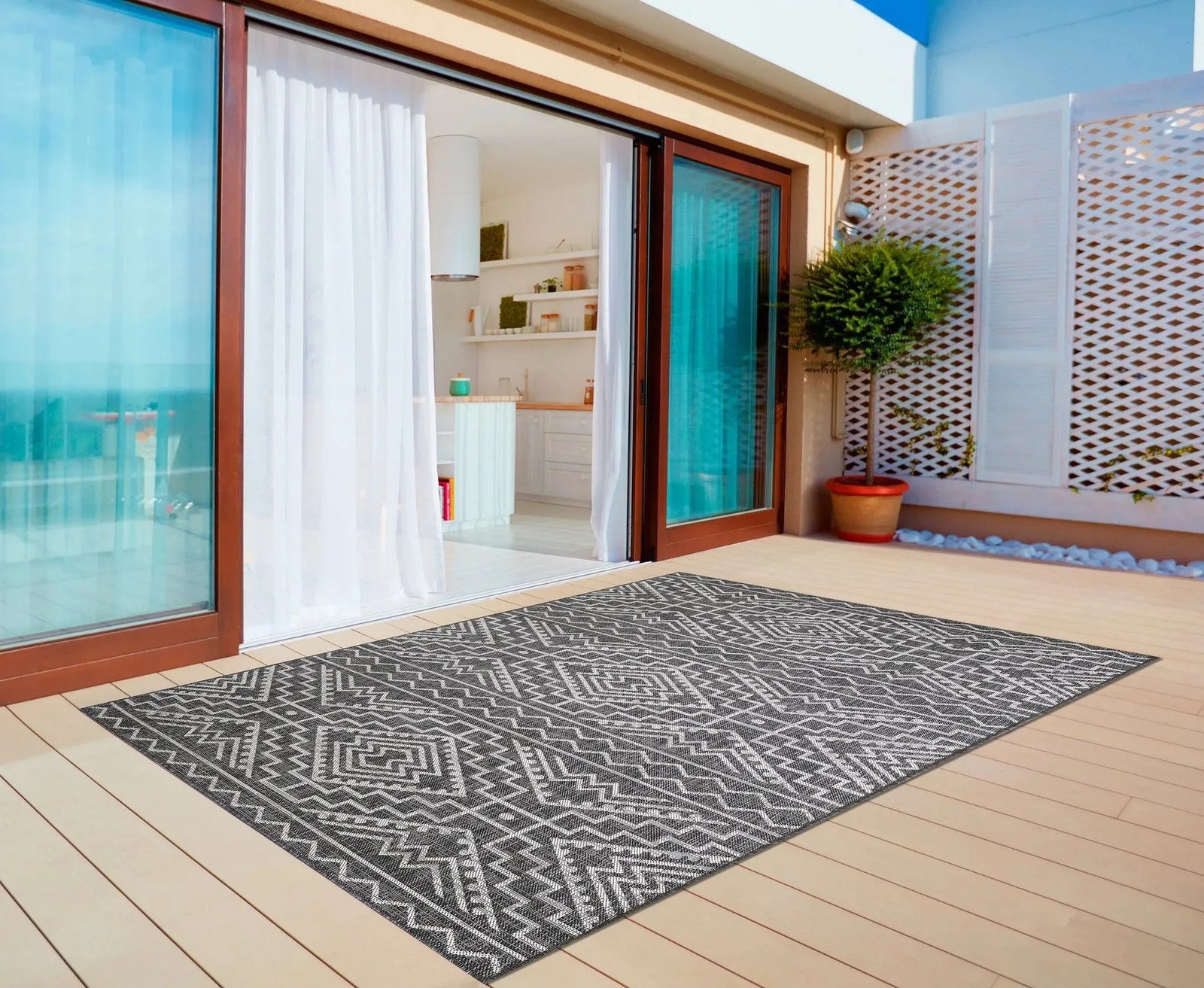 Provo 5780 Quinn Black Rugs