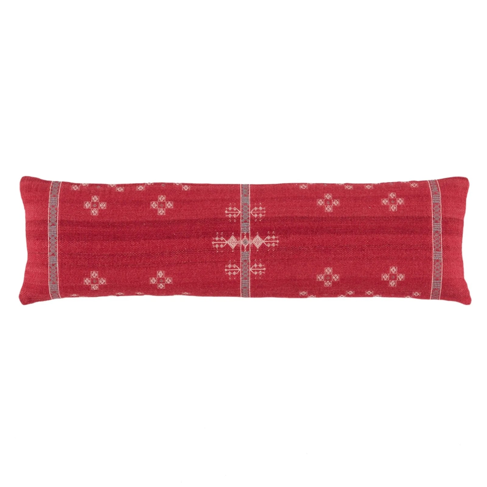 Puebla Pub04 Katara Red/Gray Pillow