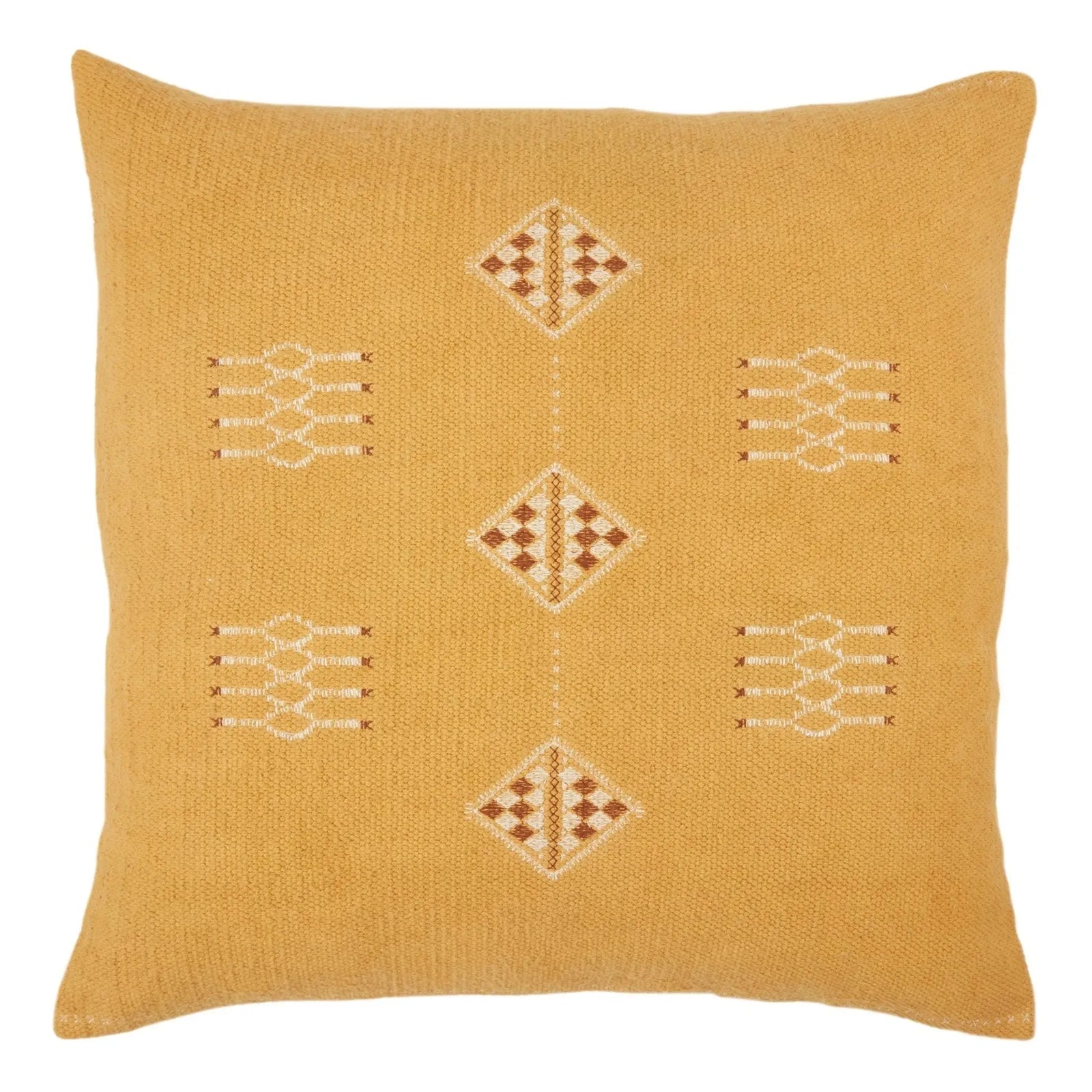 Puebla Pub06 Nufisa Yellow/White Pillow