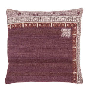 Puebla Pub07 Rania Purple/White Pillow