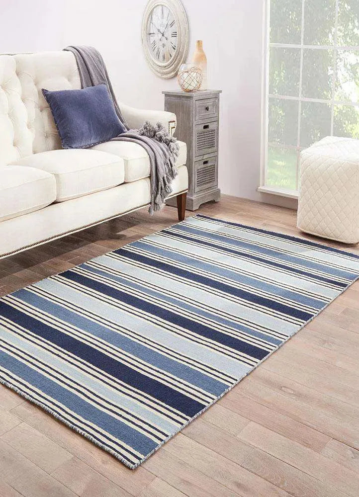 Pura Vida PV31 Salada Vanilla Ice / Dark Denim Rug