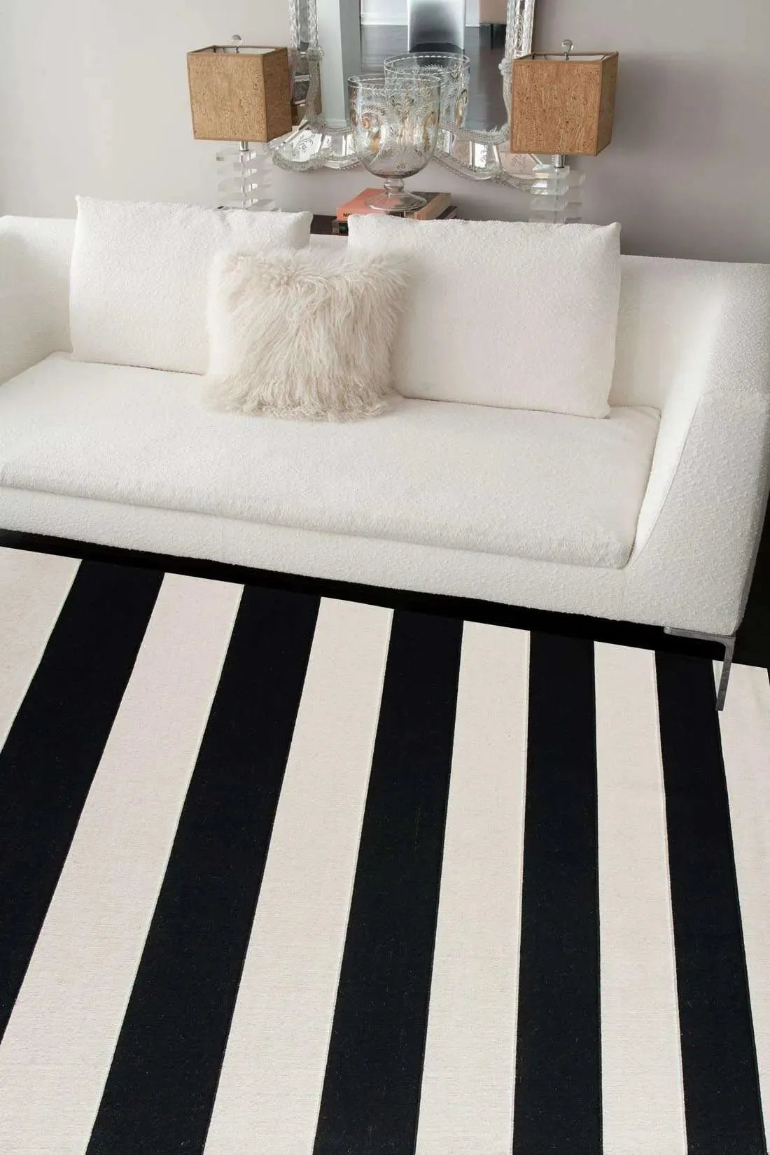 Pura Vida PV34 Tierra Medieval Blue / White Ice Rug