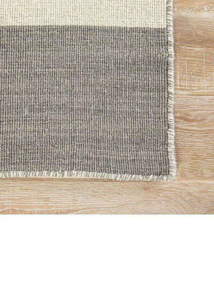 Pura Vida PV35 Tierra Stone Gray / White Ice Rug