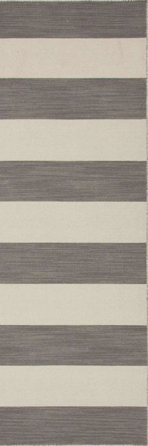Pura Vida PV35 Tierra Stone Gray / White Ice Rug