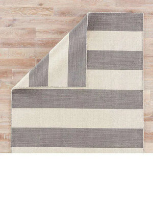 Pura Vida PV35 Tierra Stone Gray / White Ice Rug