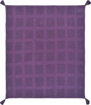 Purple Winter Bloom LR80161 Throw Blanket