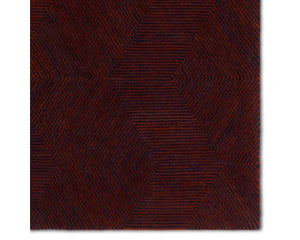 PVH18 Natural Rust and Navy Rug