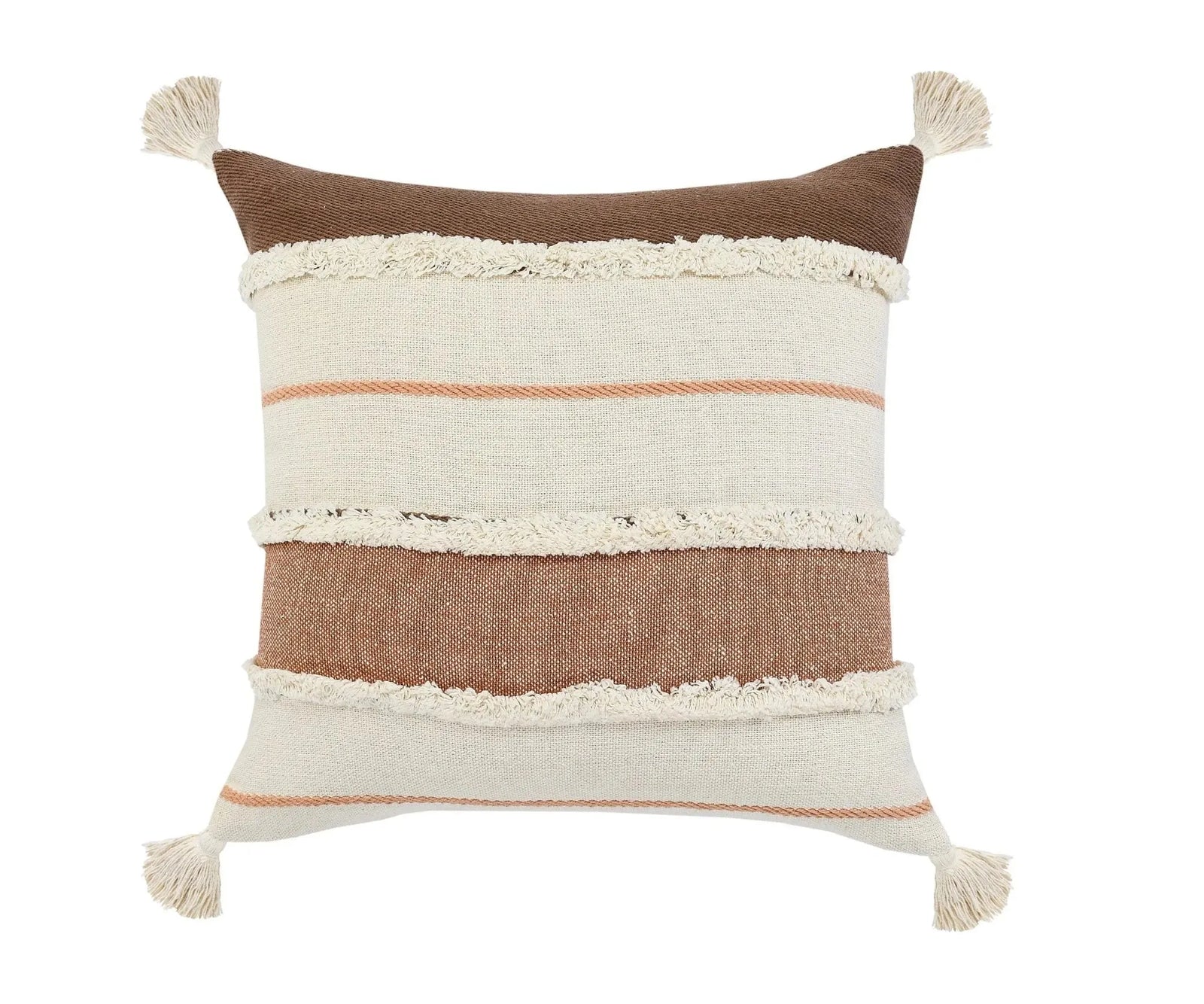 Quarry Lr07695 Brown/Tan Pillow