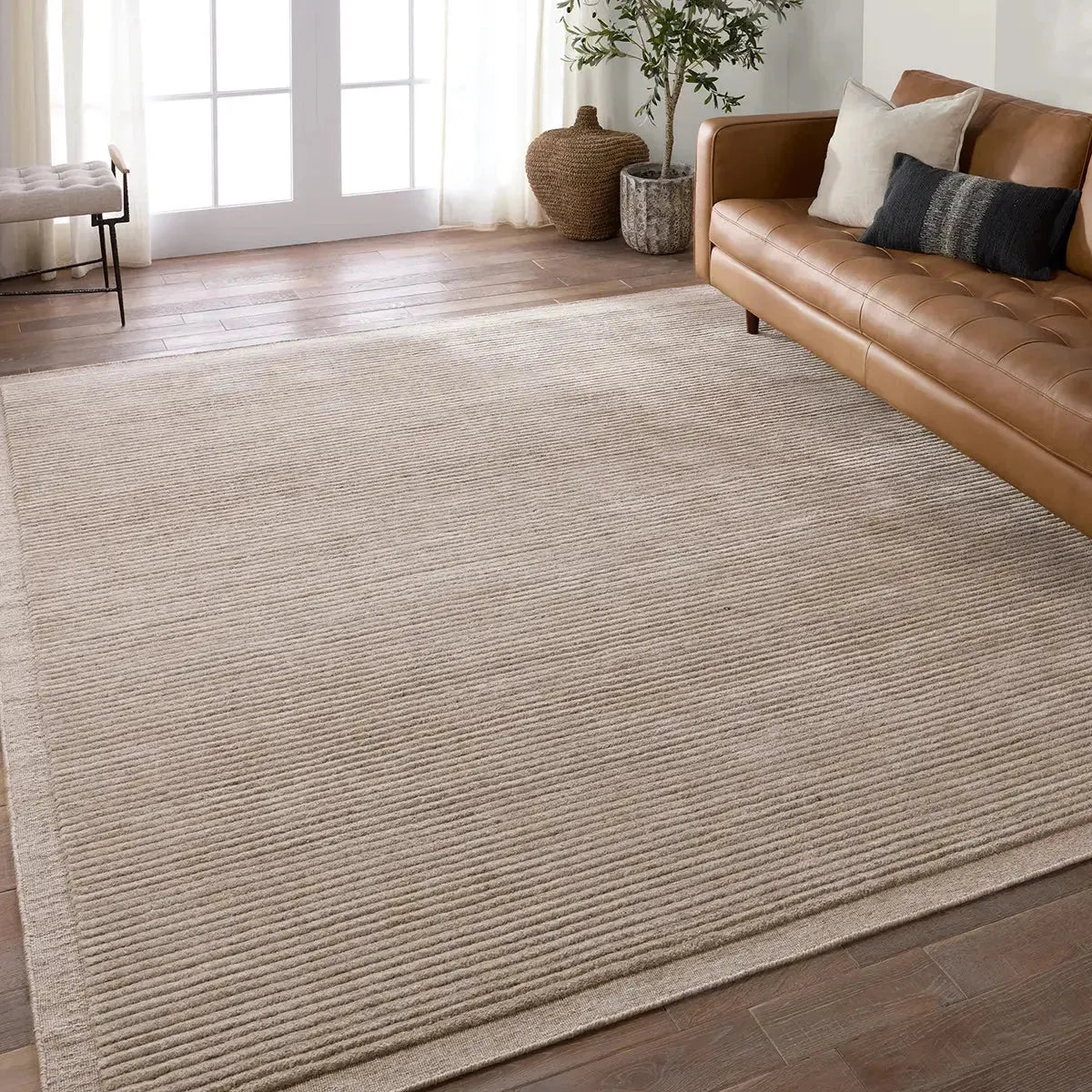 Racka RAC02 Light Grey/Cream Rug