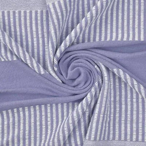 Radial 80282PUW Purple/White Throw White