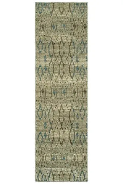 Raleigh 1807H Ivory Blue Rug