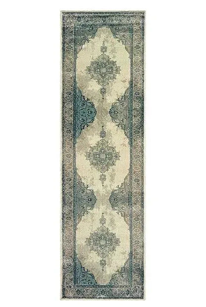 Raleigh 2337W Ivory Blue Rug
