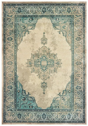 Raleigh 2337W Ivory Blue Rug