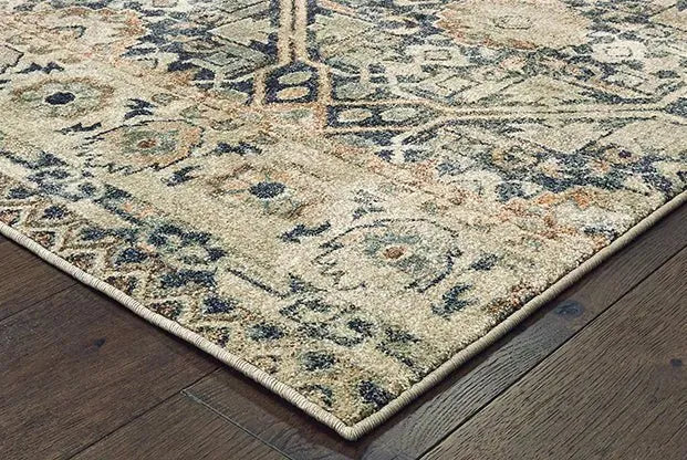 Raleigh 4925L Blue Ivory Rug