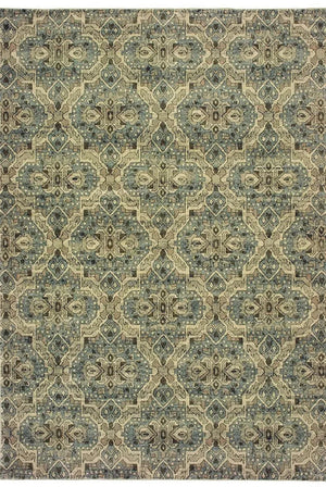Raleigh 4927L Ivory Blue Rug