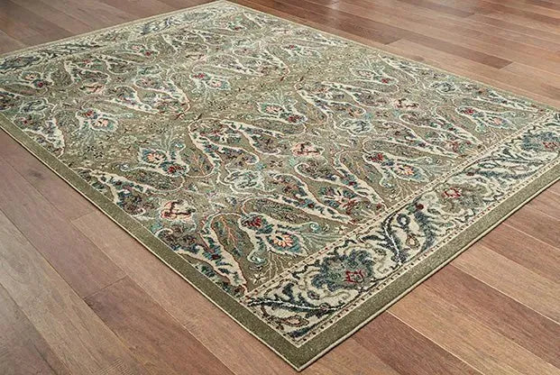 Raleigh 655Q Brown Ivory Rug
