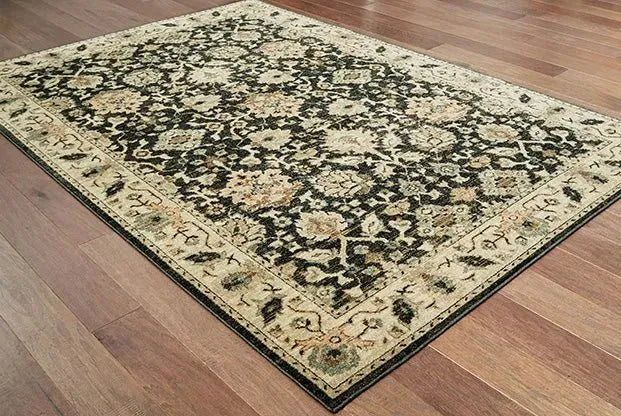 Raleigh 8026P Navy Ivory Rug