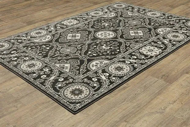 Raylan RAY05 Charcoal Rug