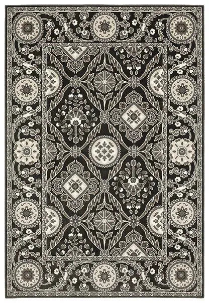 Raylan RAY05 Charcoal Rug