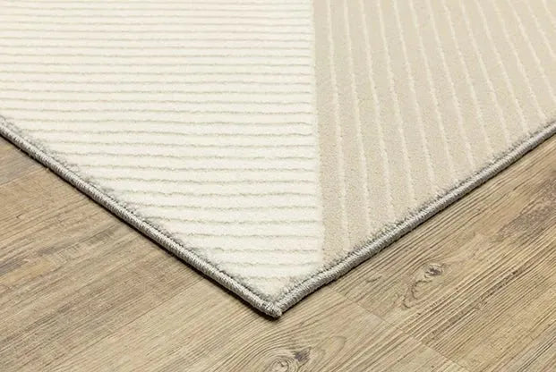 Raylan RAY07 Beige/Black Rug