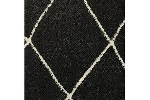 Raylan RAY12 Black Rug