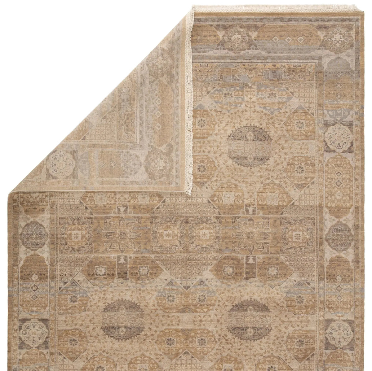 Reconnext By Jenny Jones Rjj02 Levant Beige/Light Gray Rug