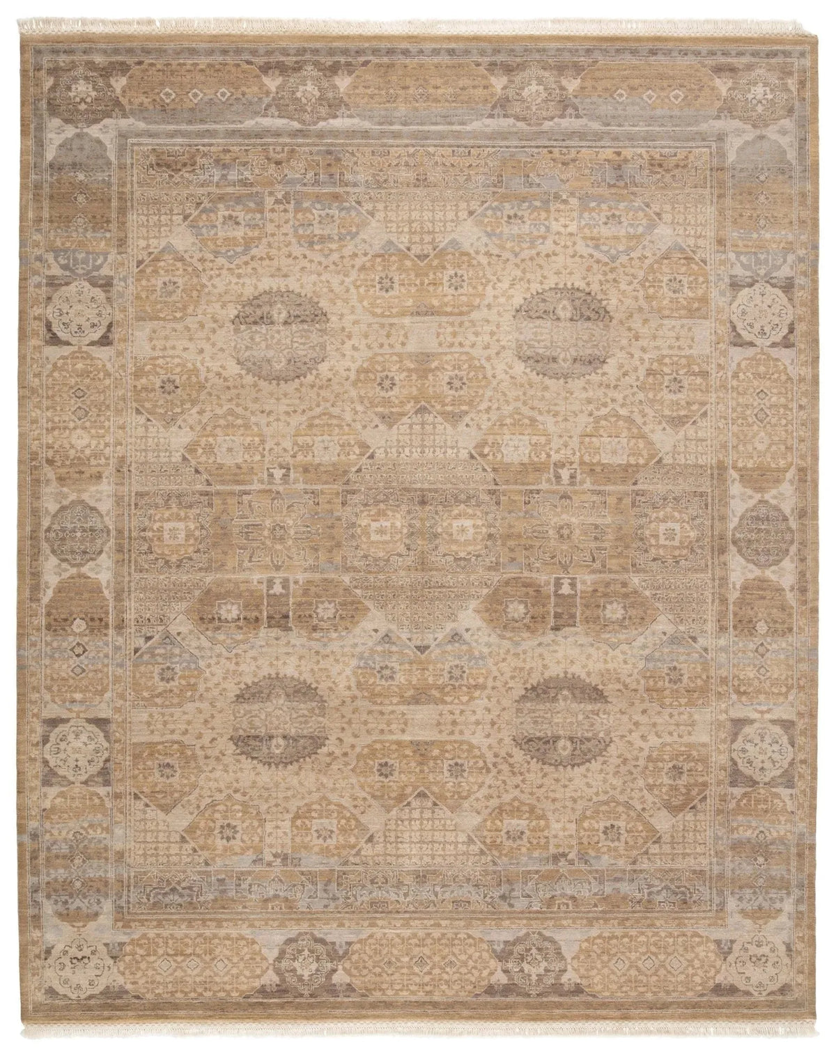 Reconnext By Jenny Jones Rjj02 Levant Beige/Light Gray Rug