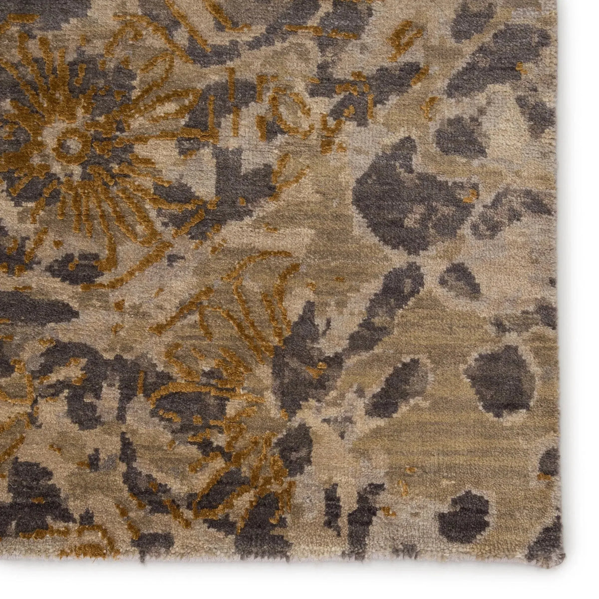 Reconnext By Jenny Jones Rjj03 Madagascar Gray/Gold Rug