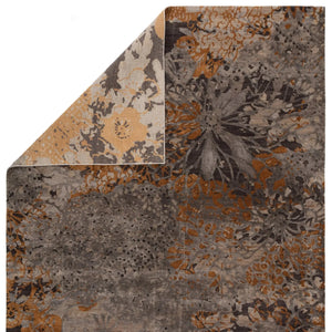 Reconnext By Jenny Jones Rjj08 Kimono Gray/Gold Rug
