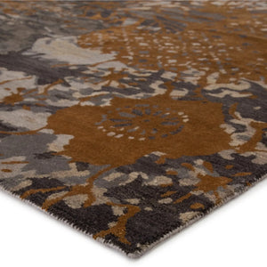 Reconnext By Jenny Jones Rjj08 Kimono Gray/Gold Rug
