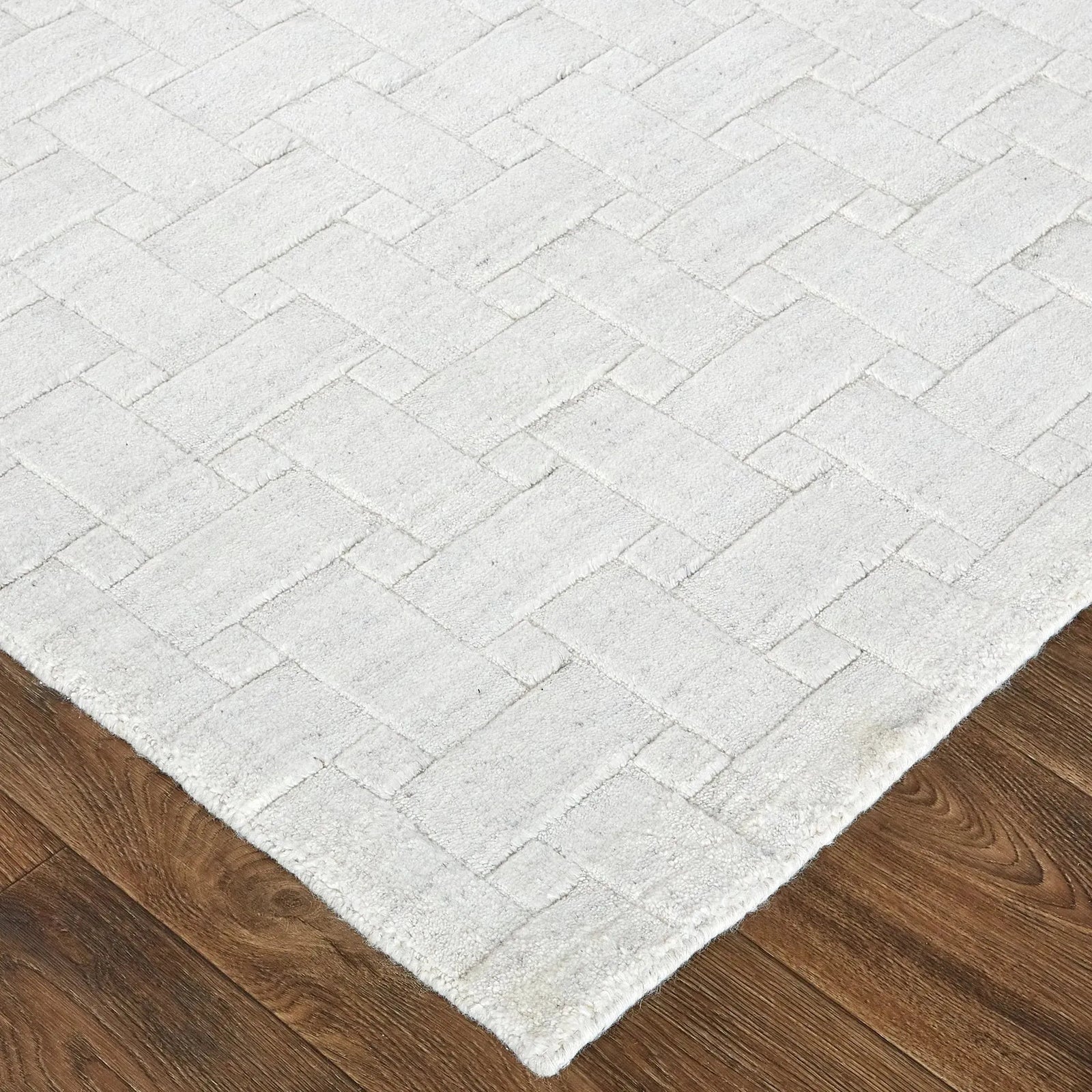 Redford RED8669F White/Silver Rug