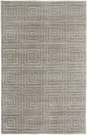 Redford RED8670F Grey/Silver Rug