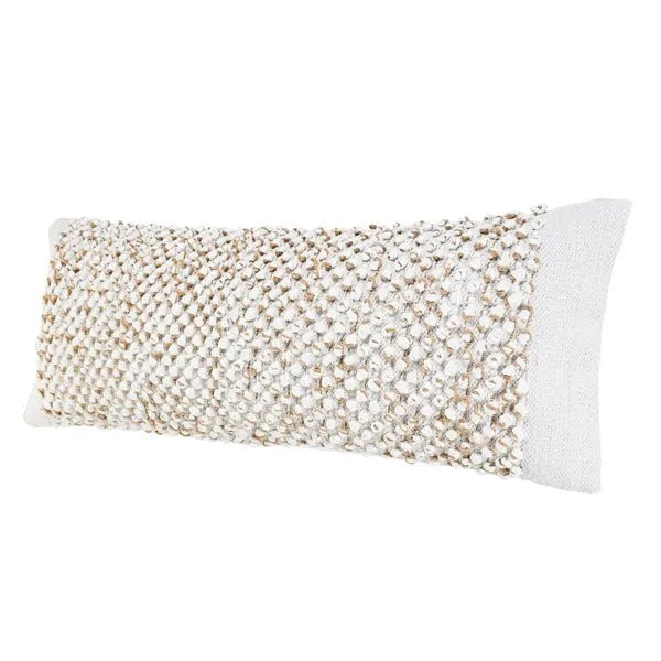 Reed 07734WHN White/Natural Pillow