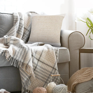 Reed Lr07563 Ivory/Tan Pillow