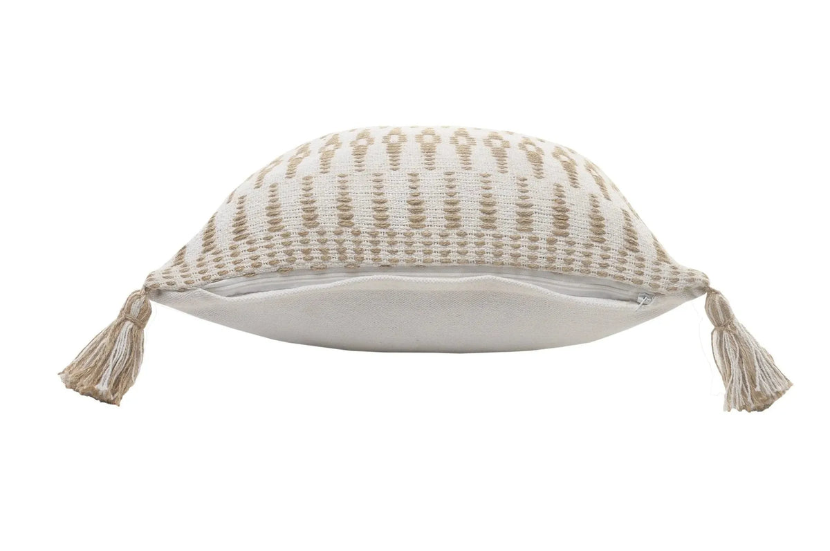 Reed Lr07564 Ivory/Tan Pillow