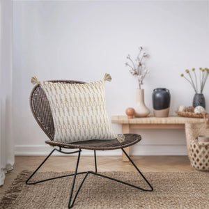 Reed Lr07564 Ivory/Tan Pillow