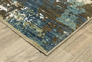 Reed RE06A Blue/Green Rug