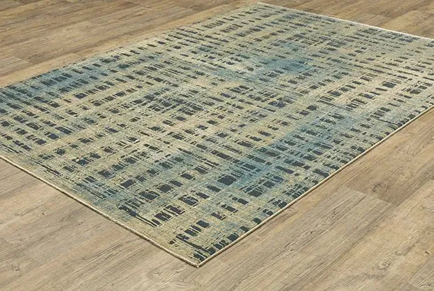 Reed RE07B Blue/Beige Rug