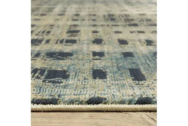 Reed RE07B Blue/Beige Rug