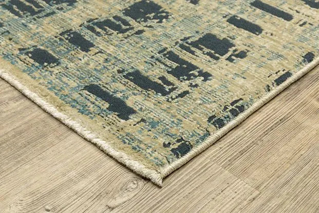Reed RE07B Blue/Beige Rug