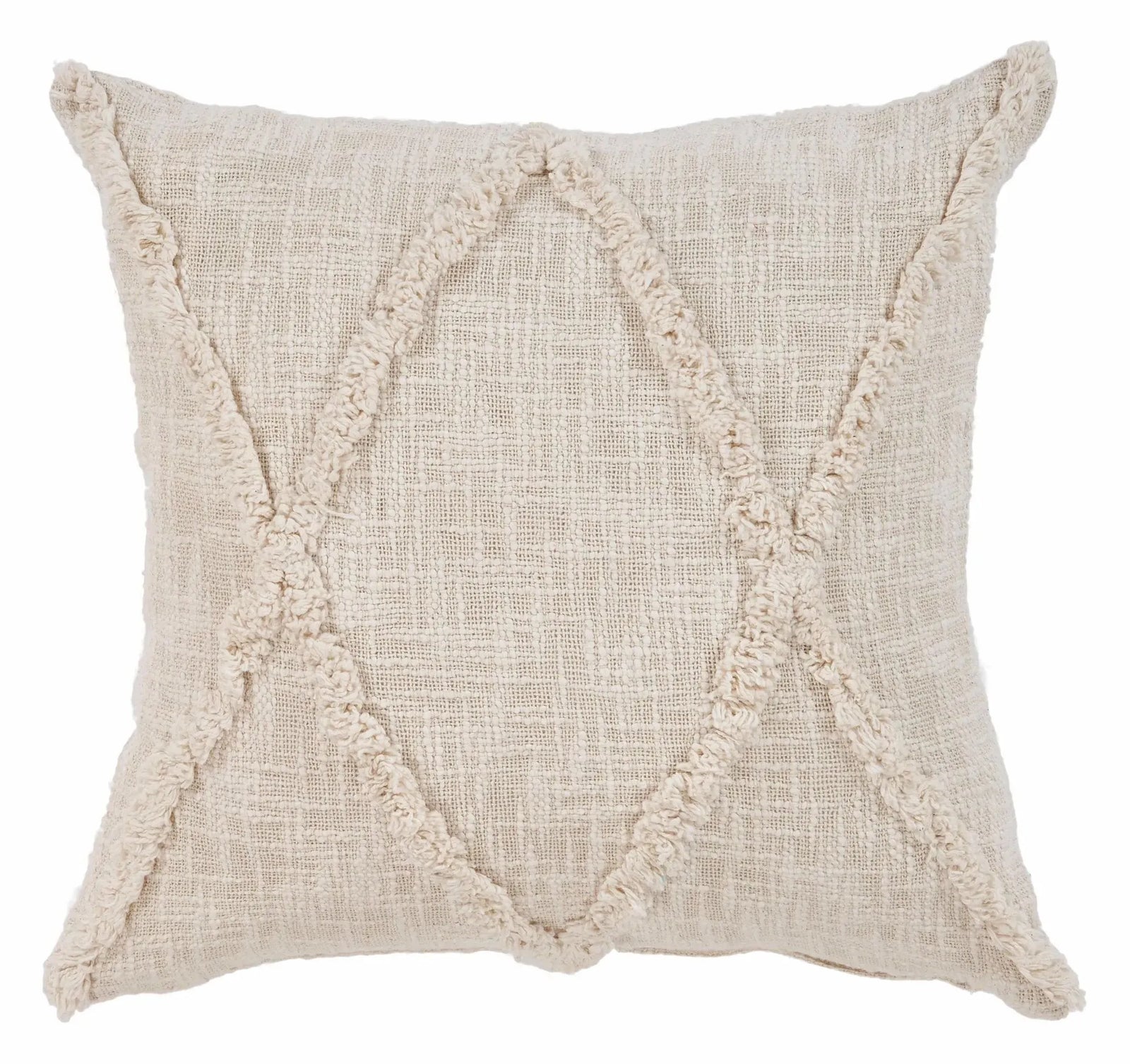 Refreshing Ivory LR07324 Throw Pillow