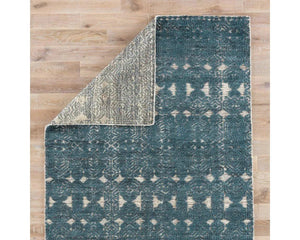 Reign REI02 Abelle Teal / White Rug