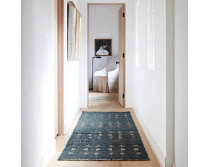 Reign REI02 Abelle Teal / White Rug