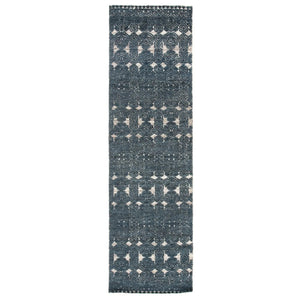 Reign REI02 Abelle Teal / White Rug