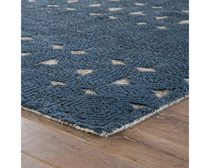Reign REI02 Abelle Teal / White Rug