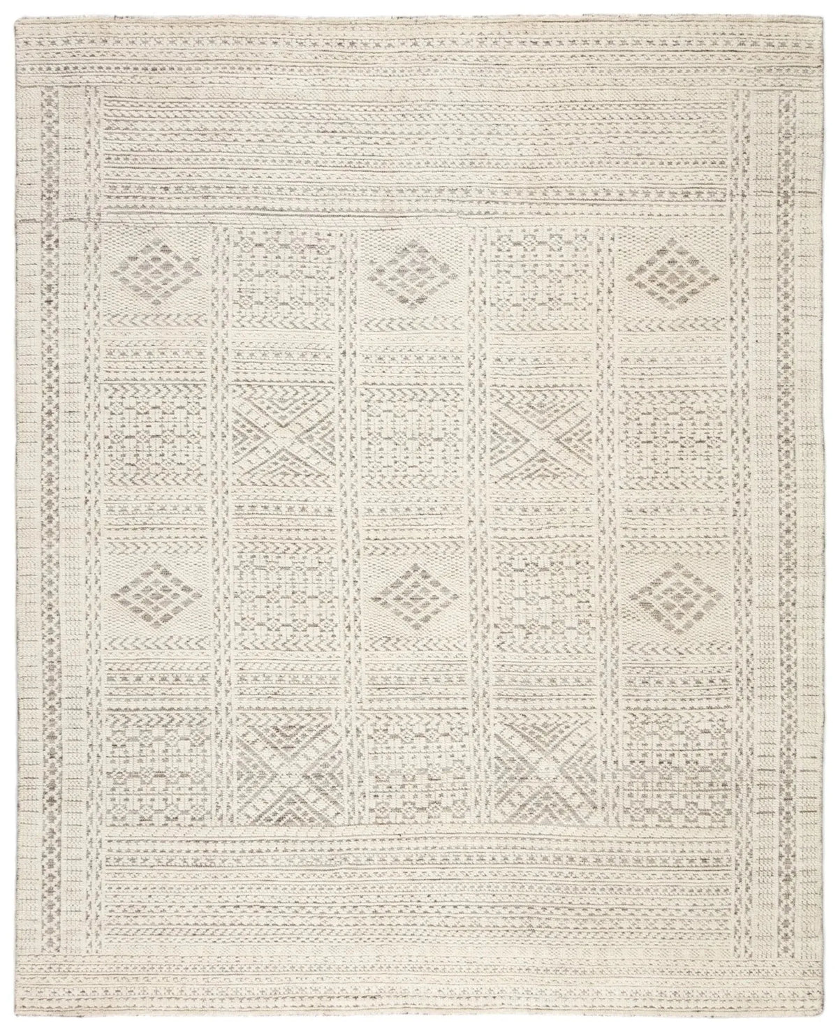 Reign REI07 Jadene White/Light Gray Rug