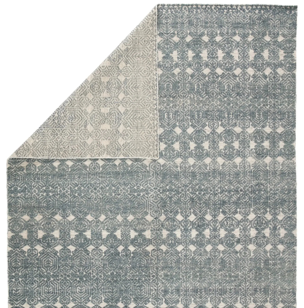 Reign Rei12 Abelle Teal/Light Gray Rug