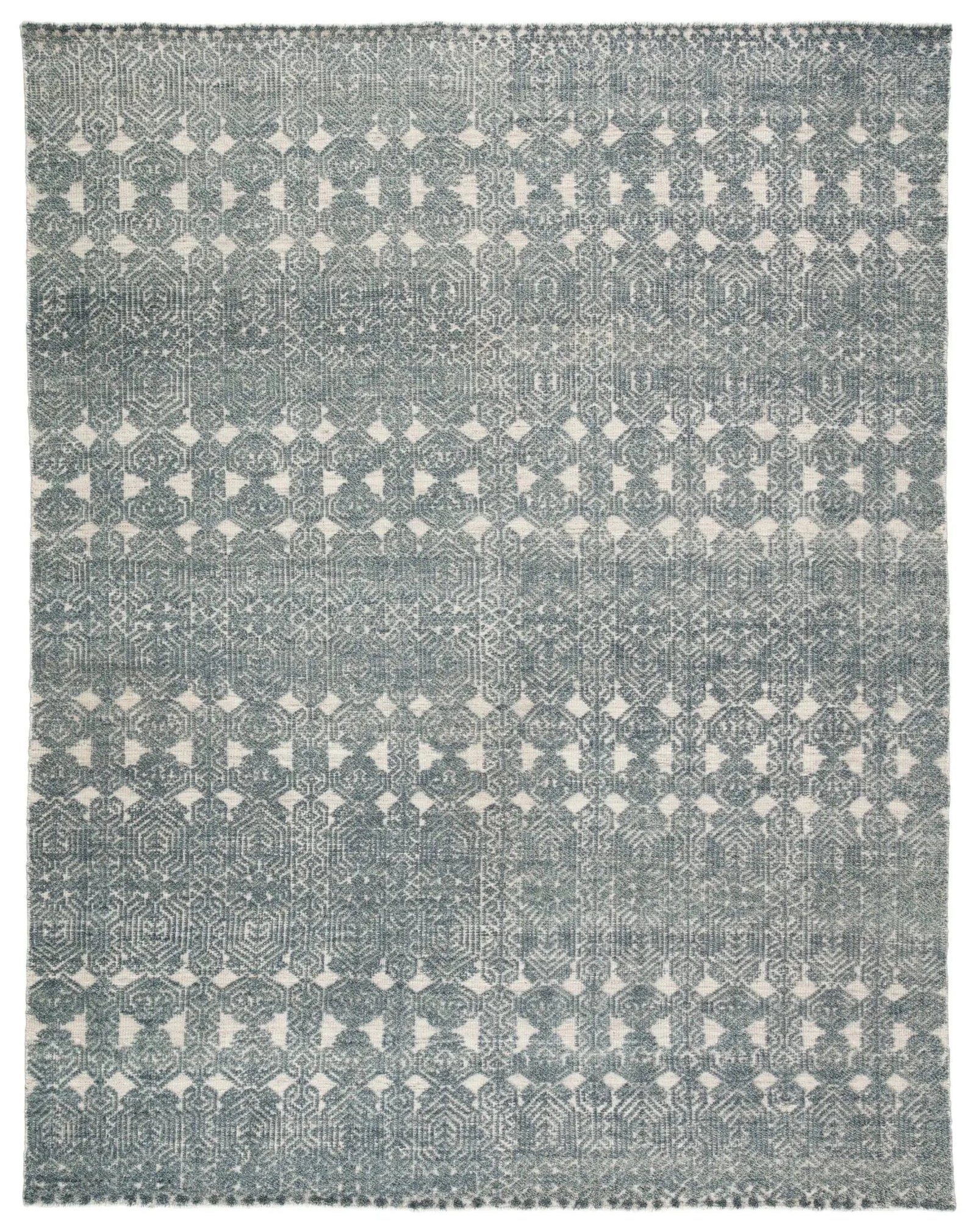 Reign Rei12 Abelle Teal/Light Gray Rug