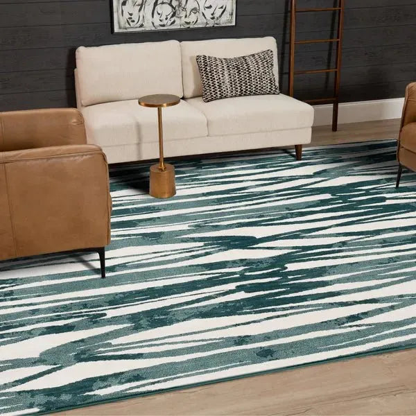 Rendition 92421 60140 Mezzo Mallard Green Rug