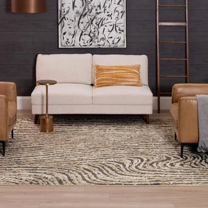 Rendition 92423 4545 Zeus Frost Grey Rug